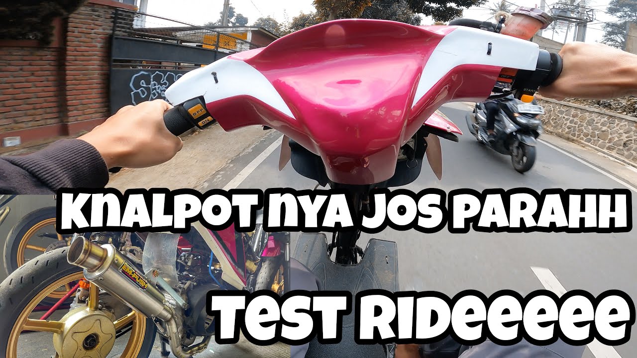 TEST RIDE KNALPOT BARU EMPUSH BEAT PINKY 😍😍😍 SUARANYA GAHAR JOSPARAH