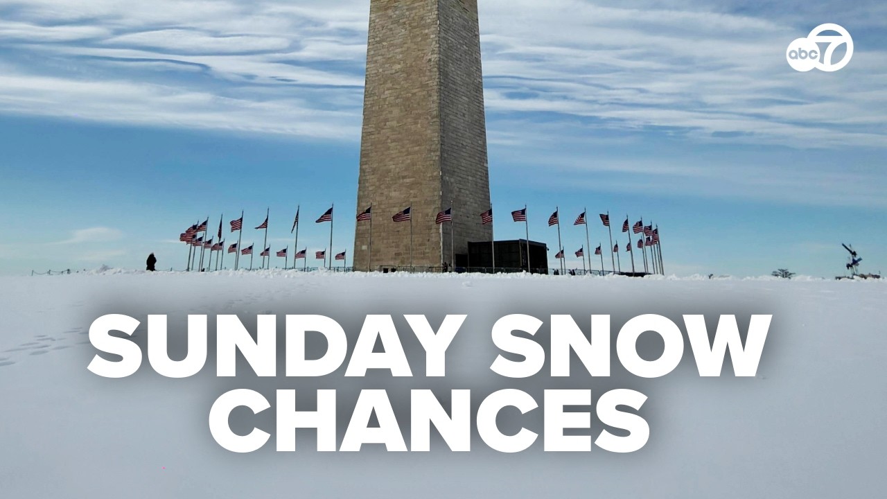 SUNDAY SNOW ALERT: Chances of rain and wintry mix for DC, Maryland, Virginia