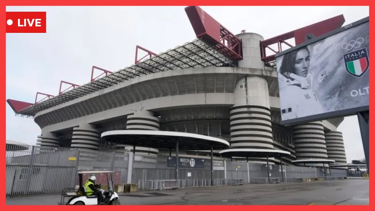LIVE: San Siro on Opening Day | Milano Cortina 2026 Winter Olympics | Fans & Atmosphere | AD1Z