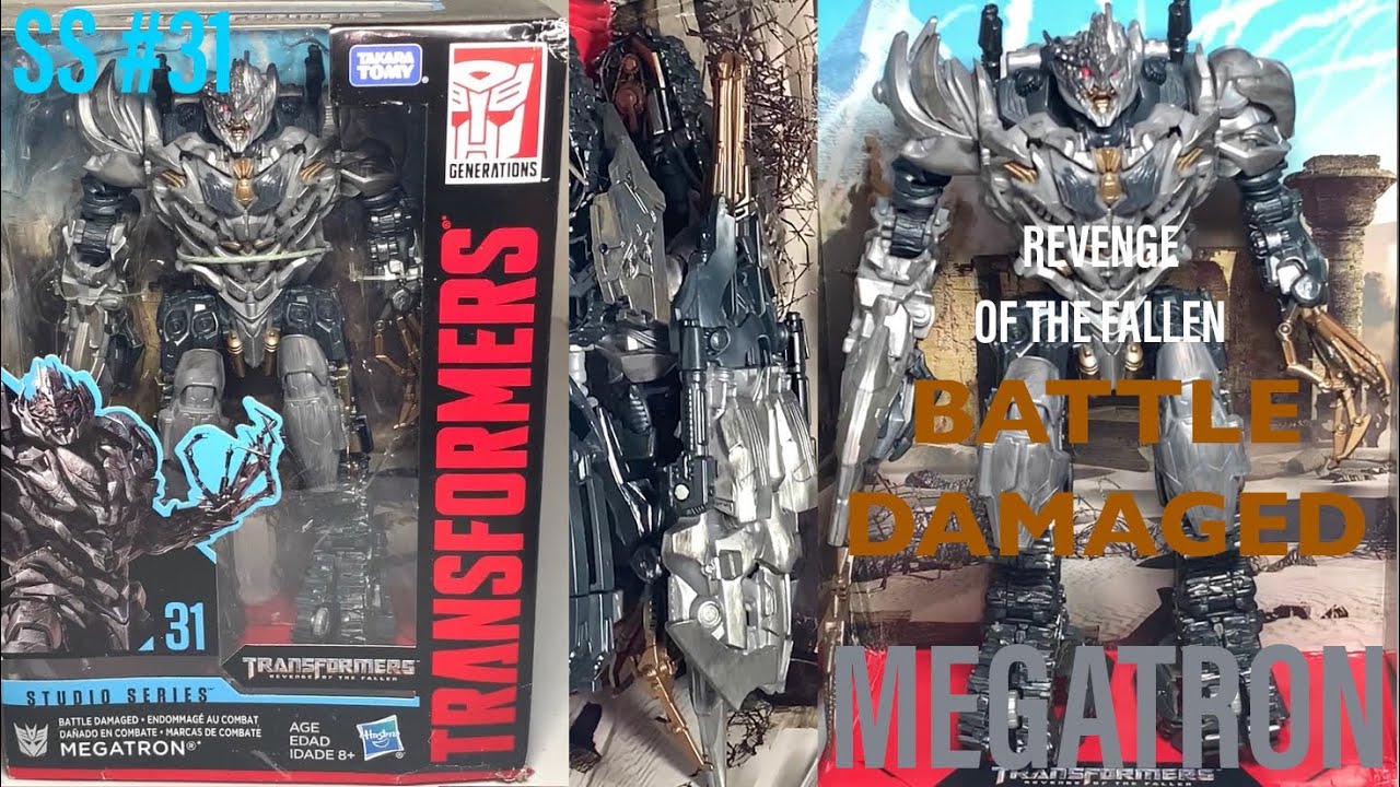 *Battle Damaged* Megatron Review/Tutorial | Transformers Studio Series #31