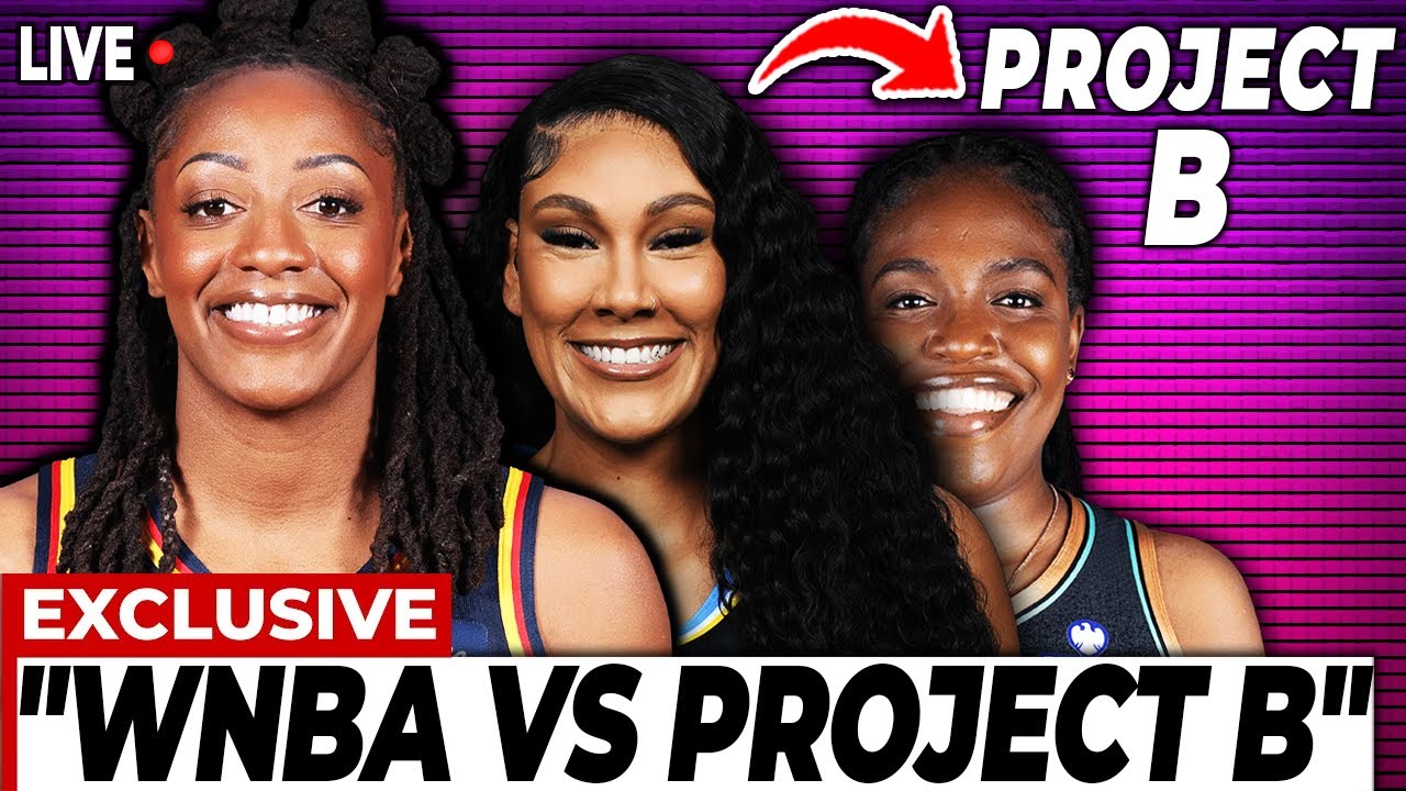 WNBA LOSES to Project B! Kelsey Mitchell, Jonquel Jones & Kamilla Cardoso Choose RIVAL LEAGUE