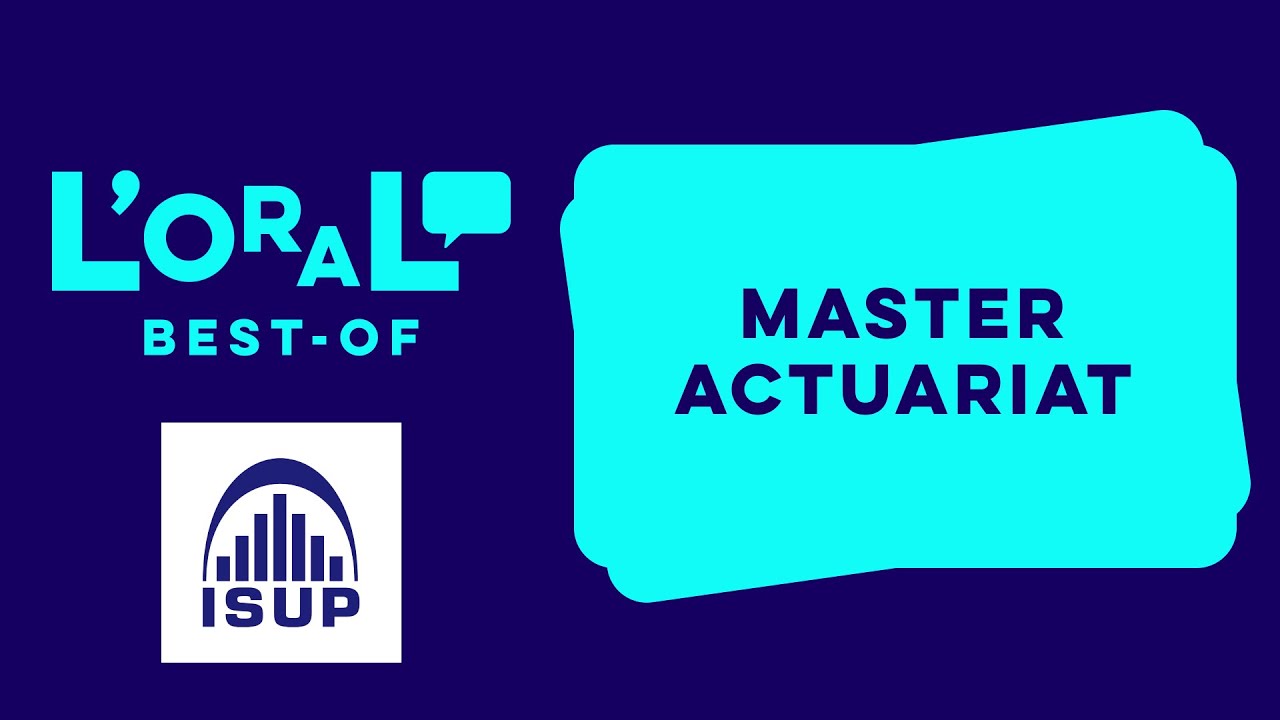 ISUP - Best of - Master actuariat