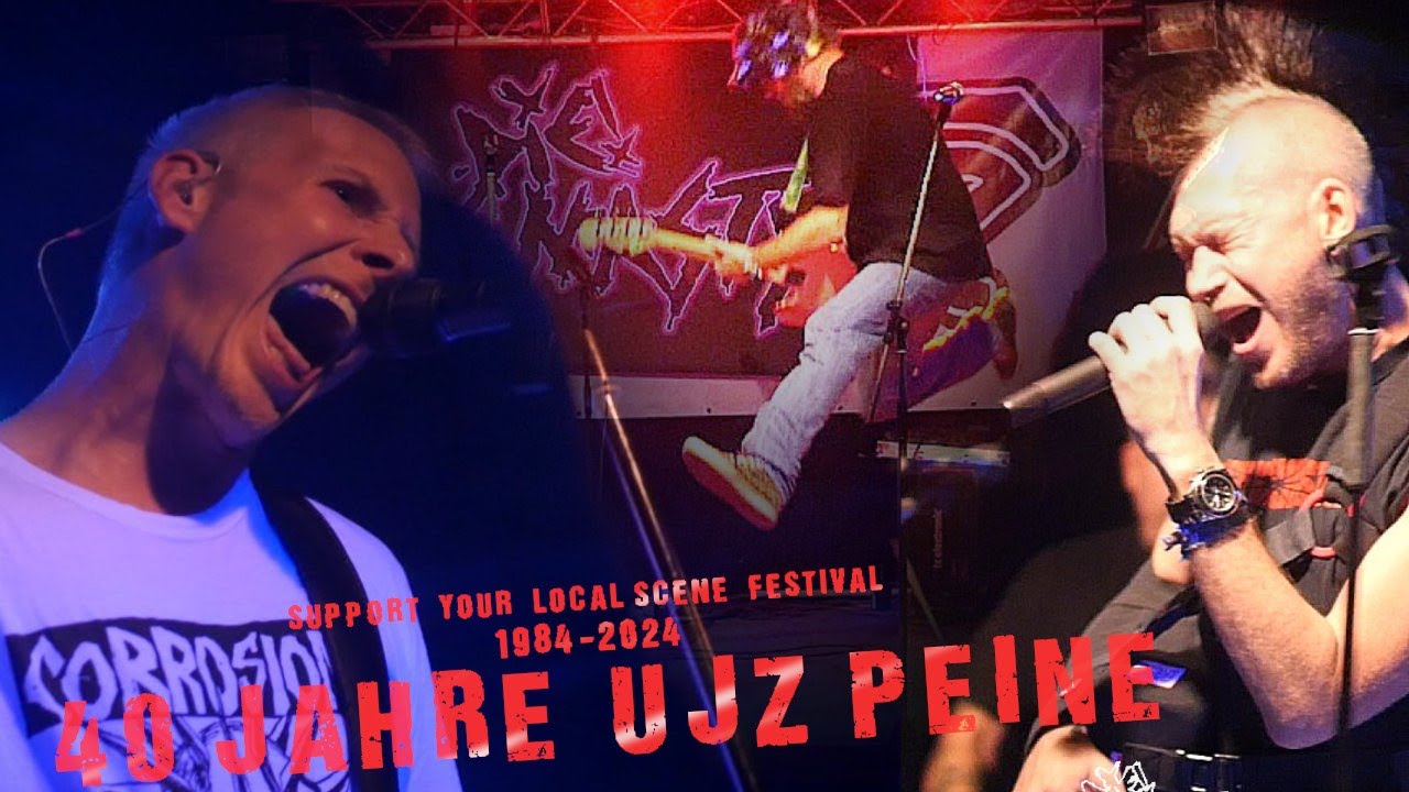 40 Jahre UJZ Peine mit Die Nasty, Twite, Saint Nudes und Eki und der Kai