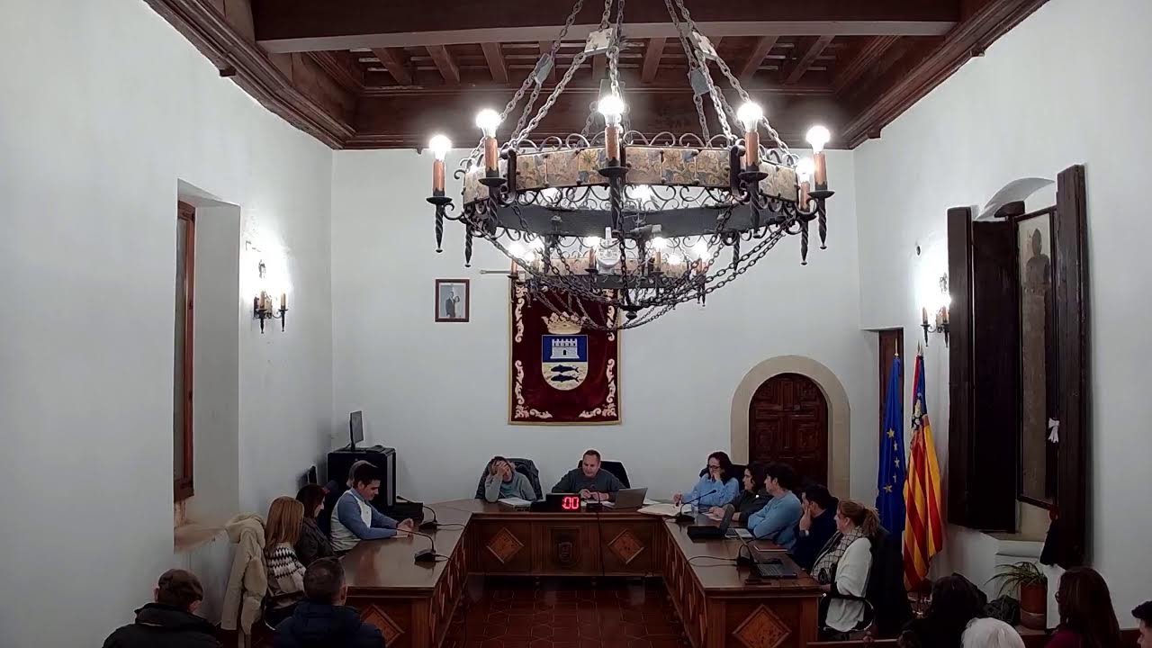 Ple extraordinaria desembre de 2025.
