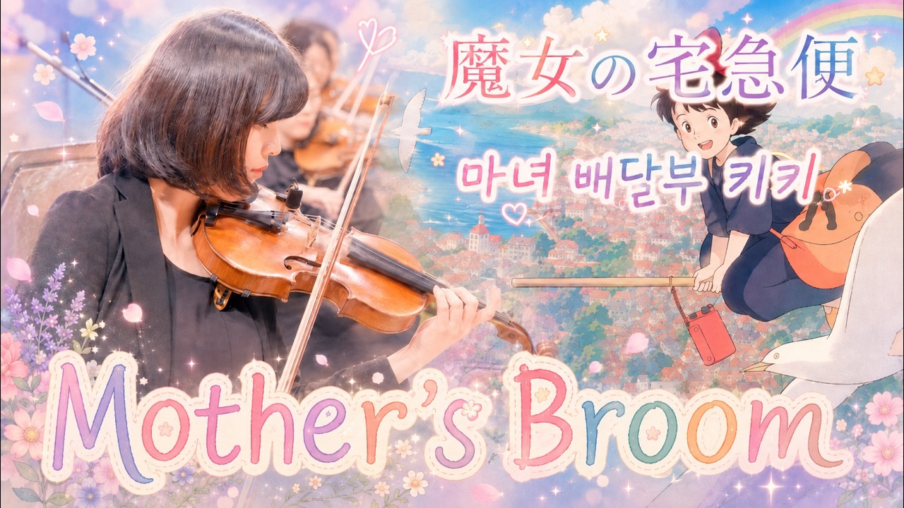 [공연실황] 마녀 배달부 키키 魔女の宅急便 OST 엄마의 빗자루 Mother`s Broom I 지브리 & 디즈니 OST FESTA
