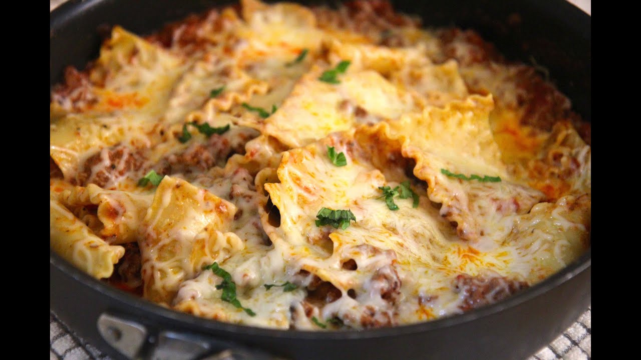 Skillet Lasagna - Cooked by Julie episode 269