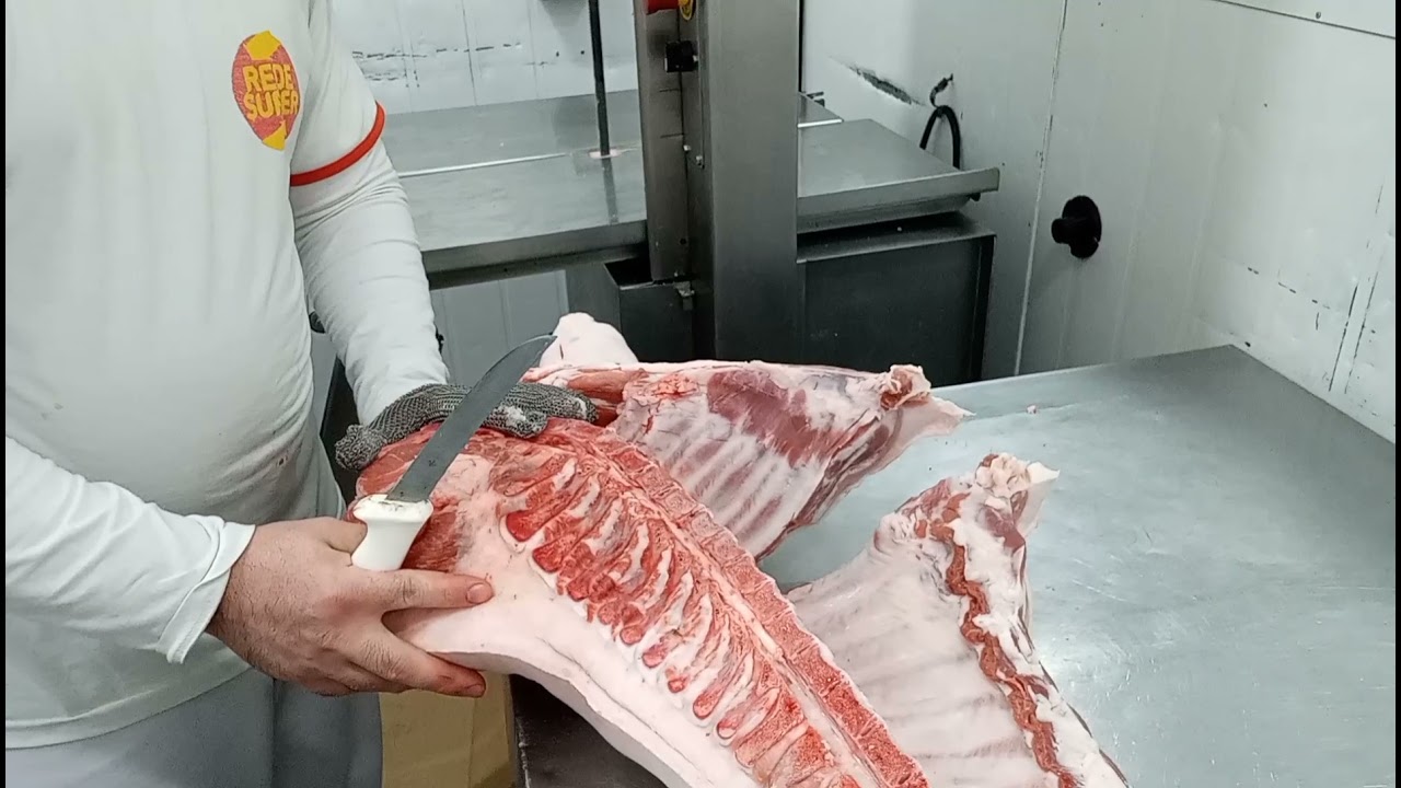 carcaça suína, aproveitamento. @schender frigorífico