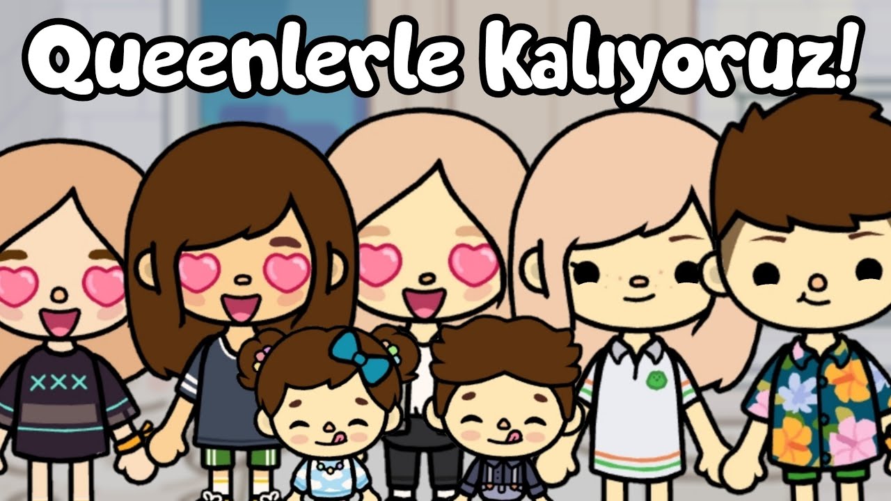 We stayed at the Queens' house! -Part 2- TOCA LIFE WORLD TURKISH | TOCA LIFE KING