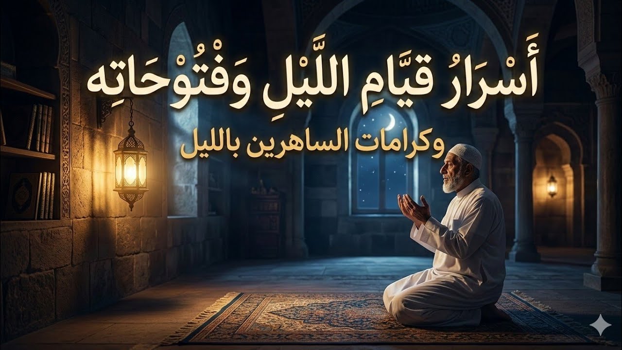 أسرار قيام الليل وفتوحاته وهذه كرامات الساهرين بالليل 