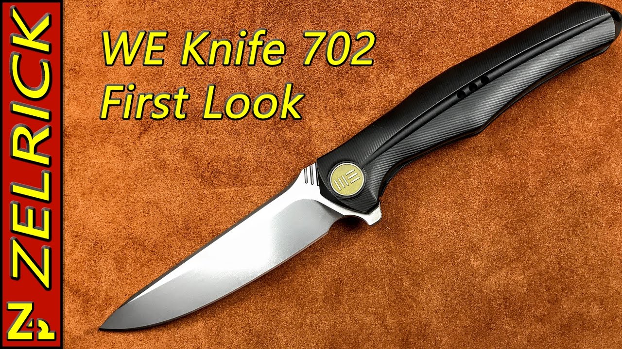 WE Knife 702 First Look/ WE Knife's Excellent Integral