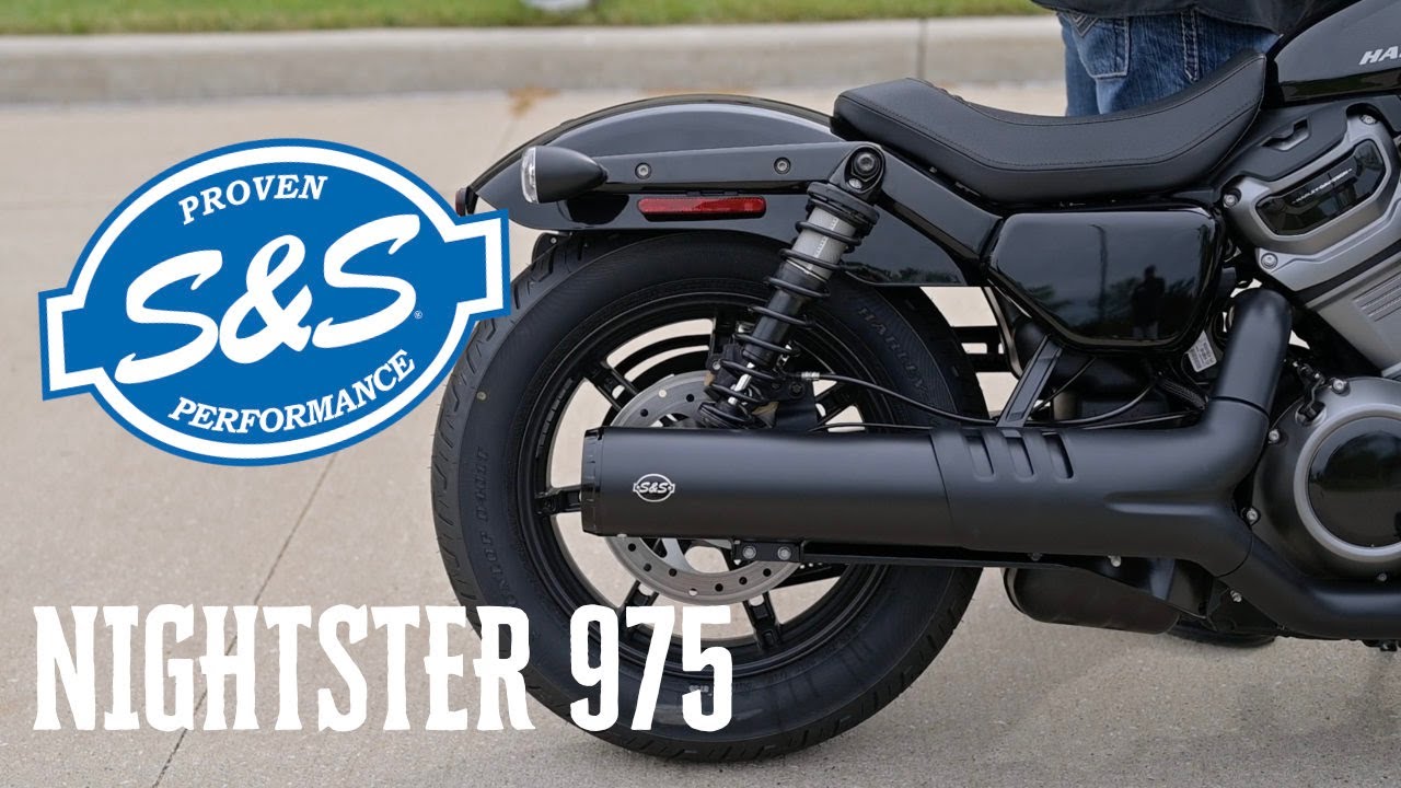 S&S Grand National Slip-on for Harley-Davidson Nightster 975T