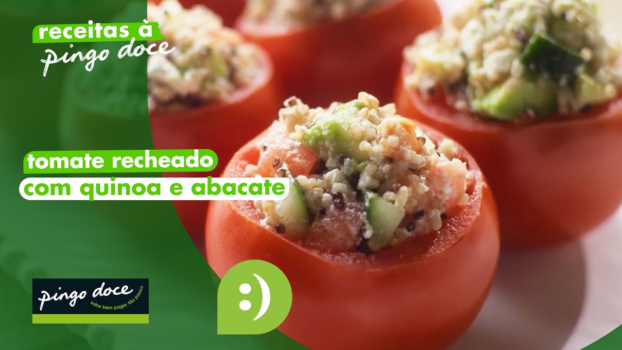 Tomate Recheado com Quinoa e Abacate | Receitas | Pingo Doce