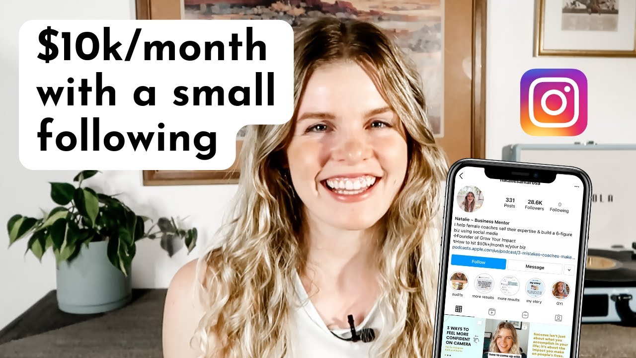 How to Make Money on Instagram with 1,000 Followers (Step by Step With Content Guide)