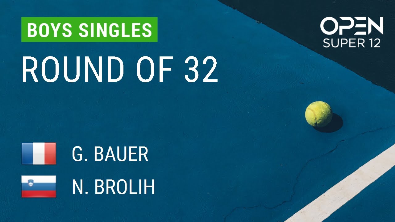 BAUER Gabin VS BROLIH Niko - Open Super 12 2026