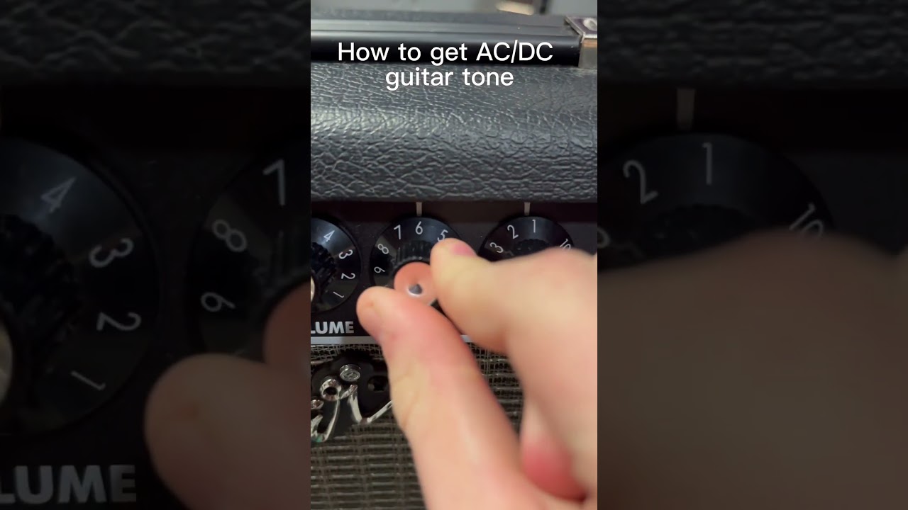 How to get AC/DC guitar tone 🎸