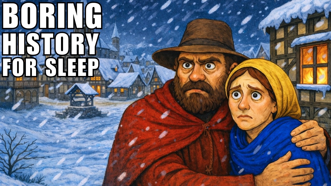 How Did Peasants Survive the Coldest Nights in Medieval Villages | Bedtime History Relaxing
