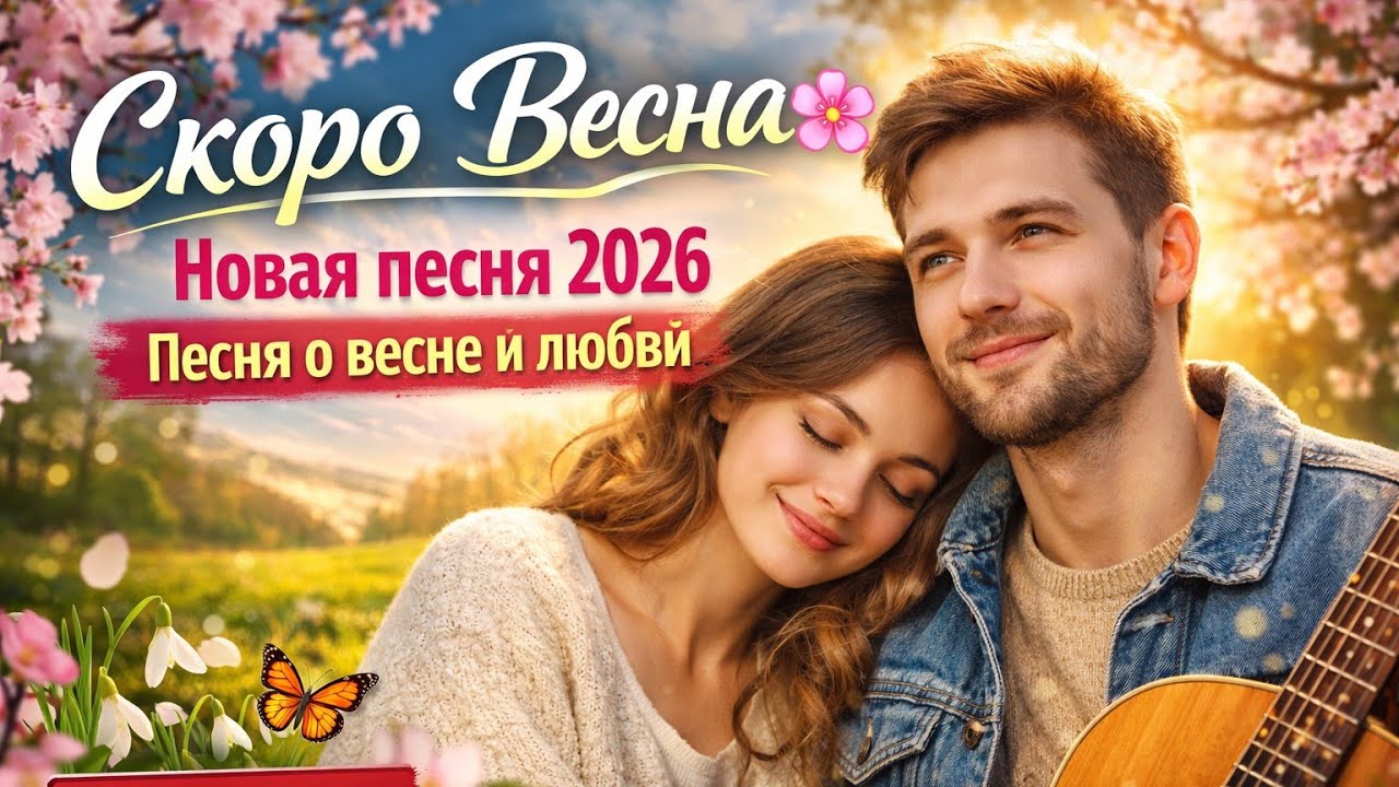 Весна – новая песня 2026 🌸 Красивая песня о весне и любви