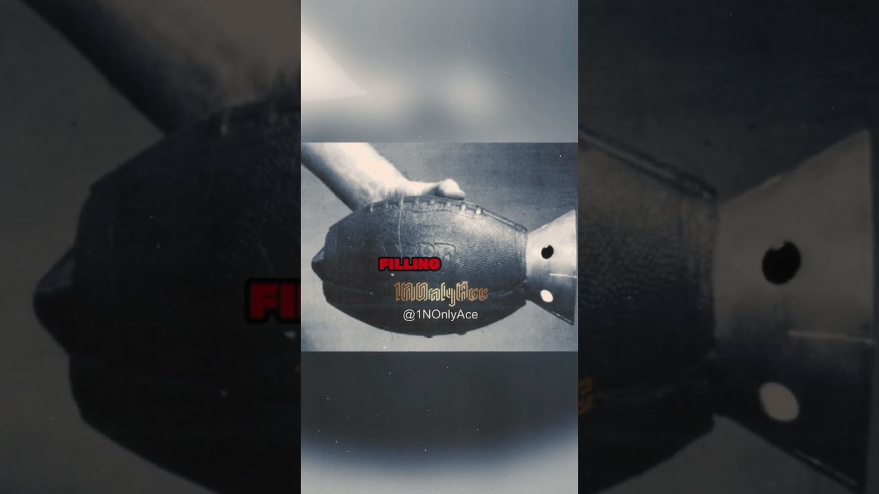 Scary and Morbid: The US Army's Explosive Nerf Football Grenade #shorts