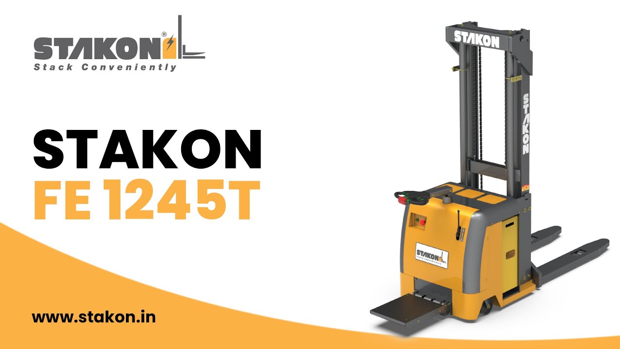 Stakon FE 1245T | Product Highlights and Capability | Warehouse Management - Electric Pallet Stacker