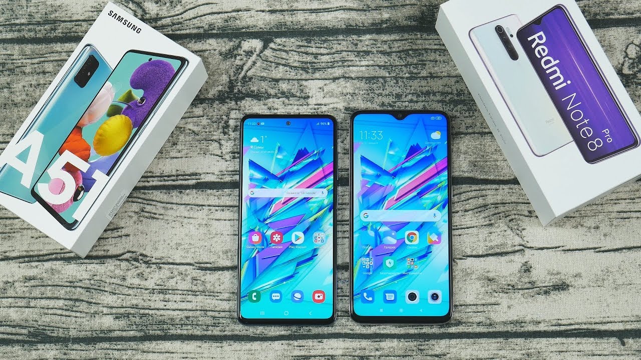 Samsung Galaxy A51 или Redmi Note 8 Pro - ПОДРОБНОЕ СРАВНЕНИЕ, зачем платить больше?