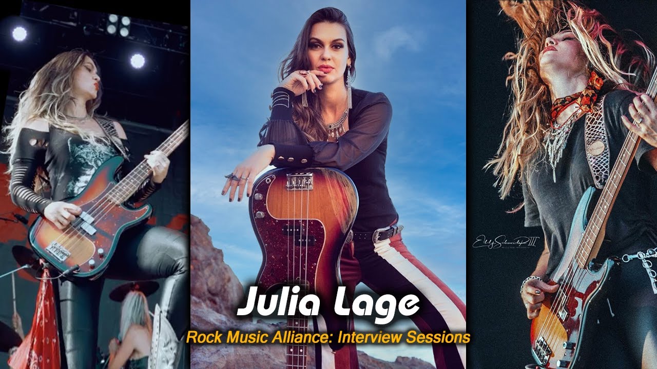E32: Julia Lage - Bass Player For Vixen Talks About Her Latest Single Release, Vixen,  And More.