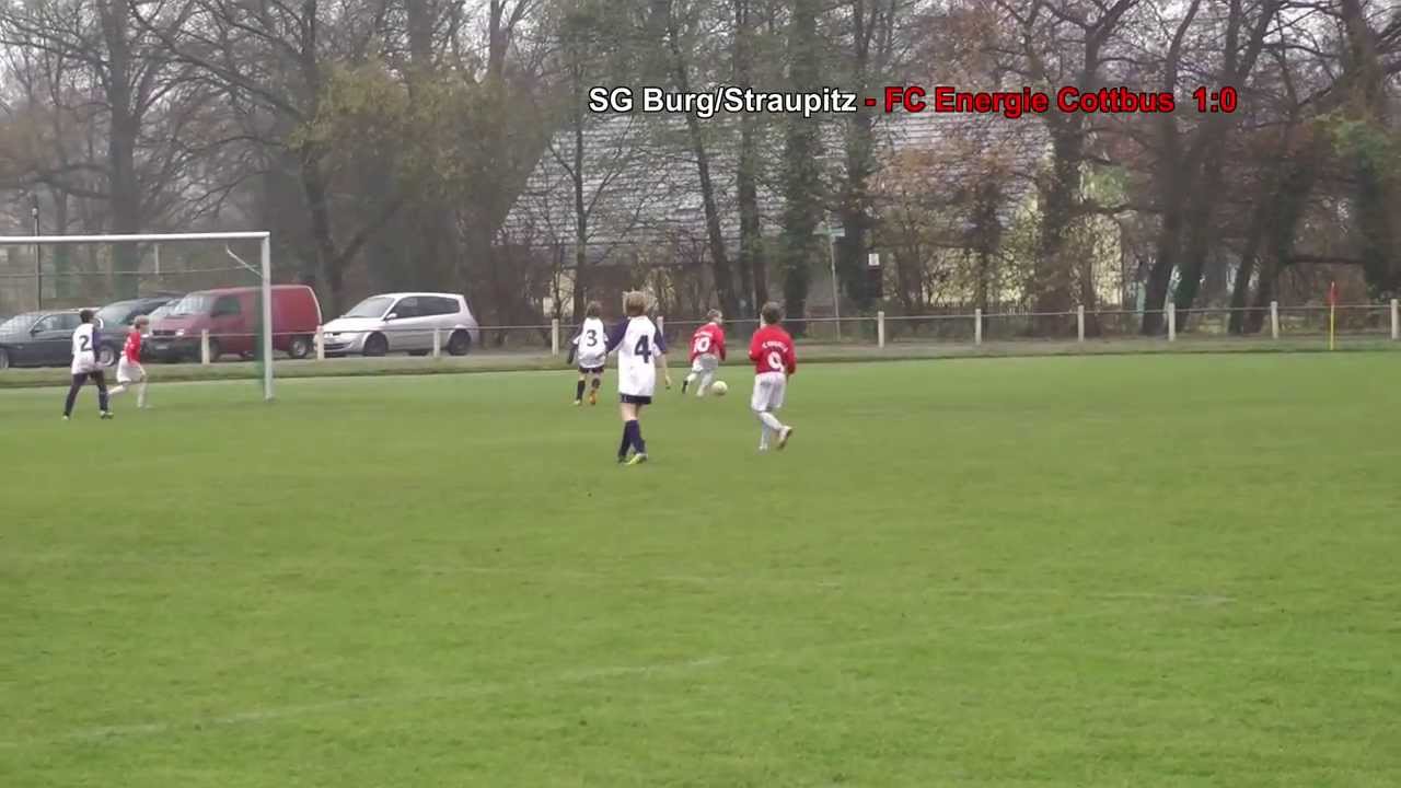 SG Burg/Straupitz - FC Energie Cottbus 1:1 (D-Junioren-Punktspiel)
