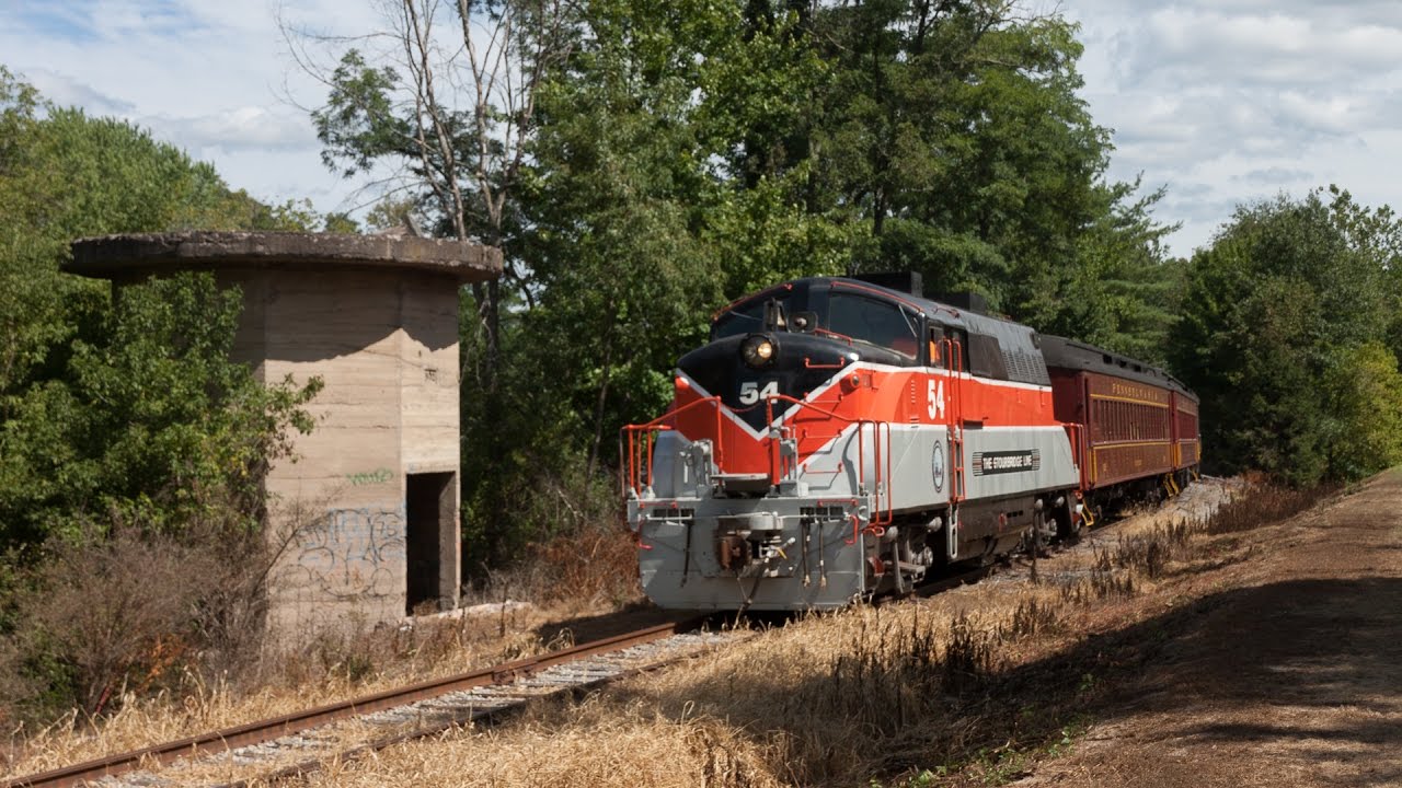 HD: Chasing The Stourbridge Line - Honesdale, PA to Lackawaxen, PA and Return - 09-03-16