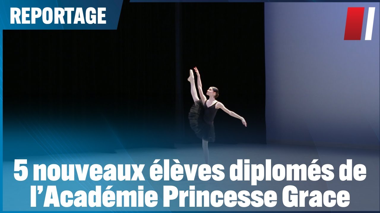 5 nouveaux élèves diplômés de l'Académie Princesse Grace