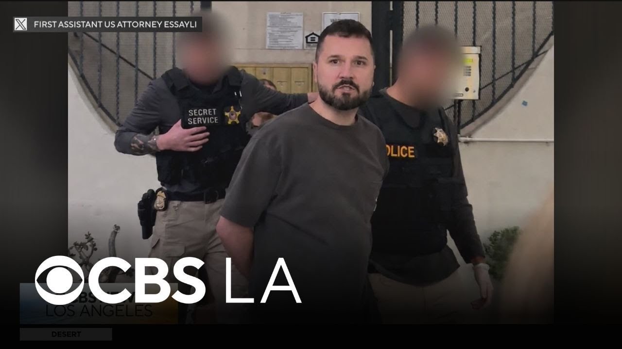 LA podcaster arrested for allegedly threatening to kill President Trump