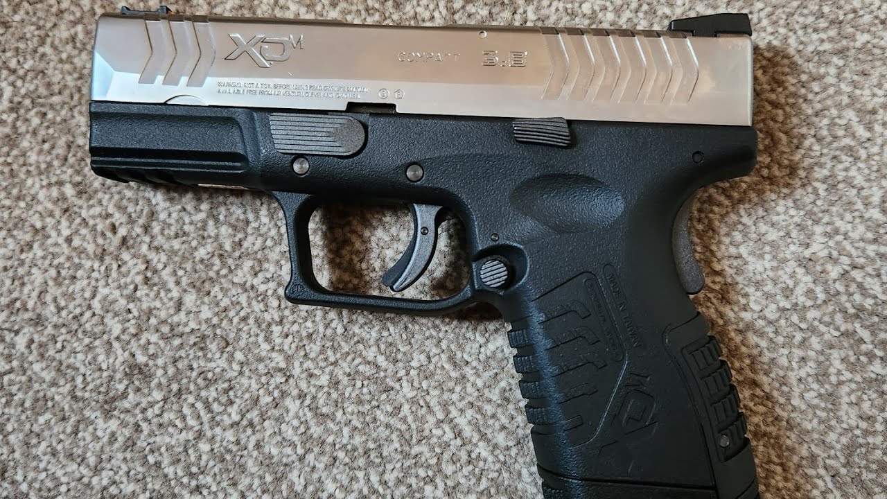 Springfield Armoury | XDM | 3.8 Compact | CO2 | 4.5mm BB | Air Pistol.