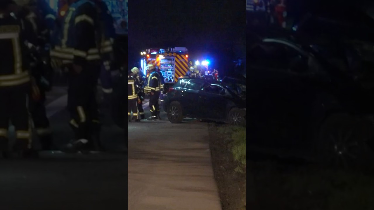 Schwerer Unfall auf der A8 bei Heusweiler