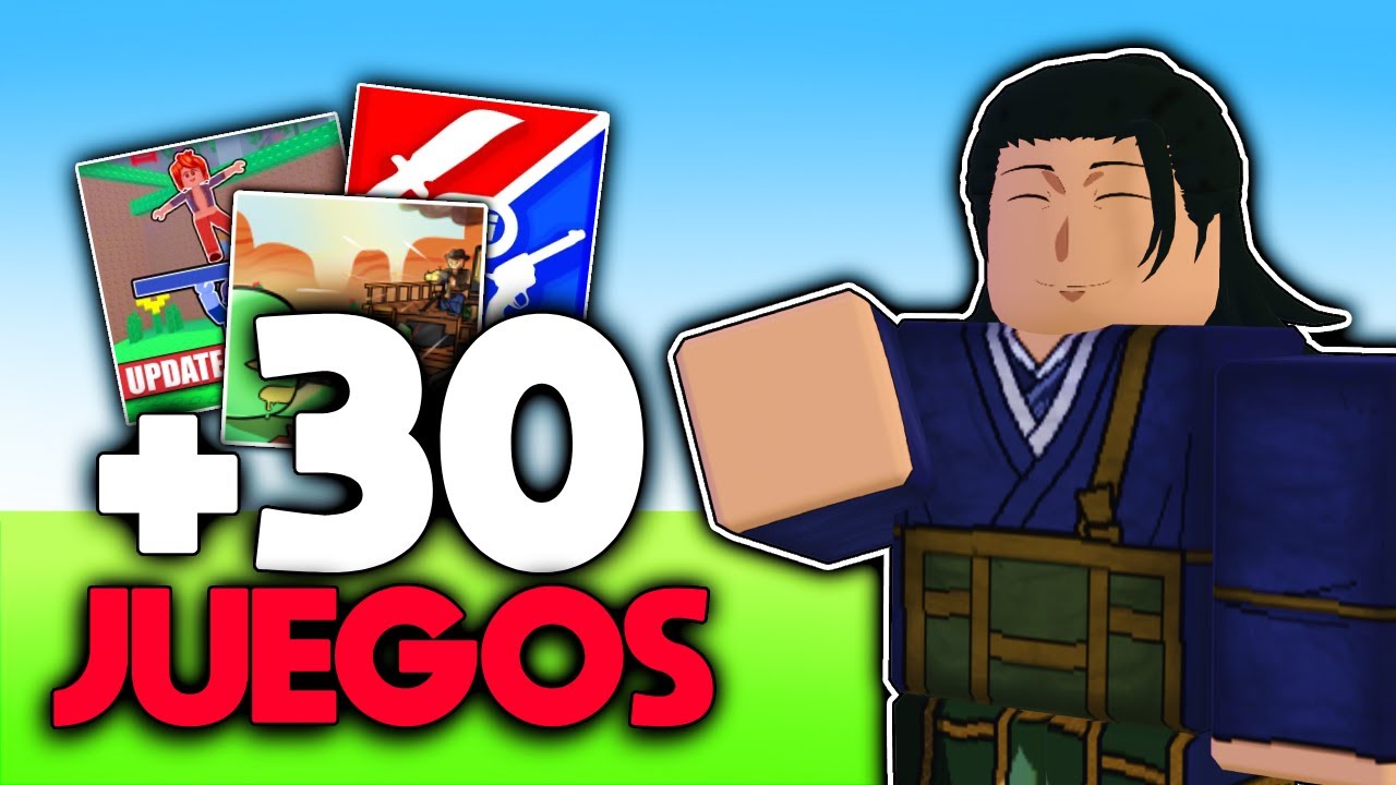 30 JUEGOS DE ROBLOX PARA QUE TE DIVIERTAS JUNTO A TUS AMIGOS ESTE 2025