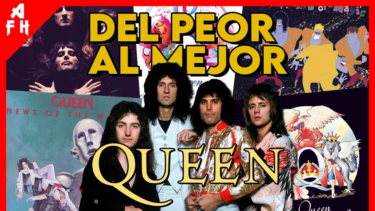 QUEEN - Rankeando del PEOR al MEJOR ÁLBUM