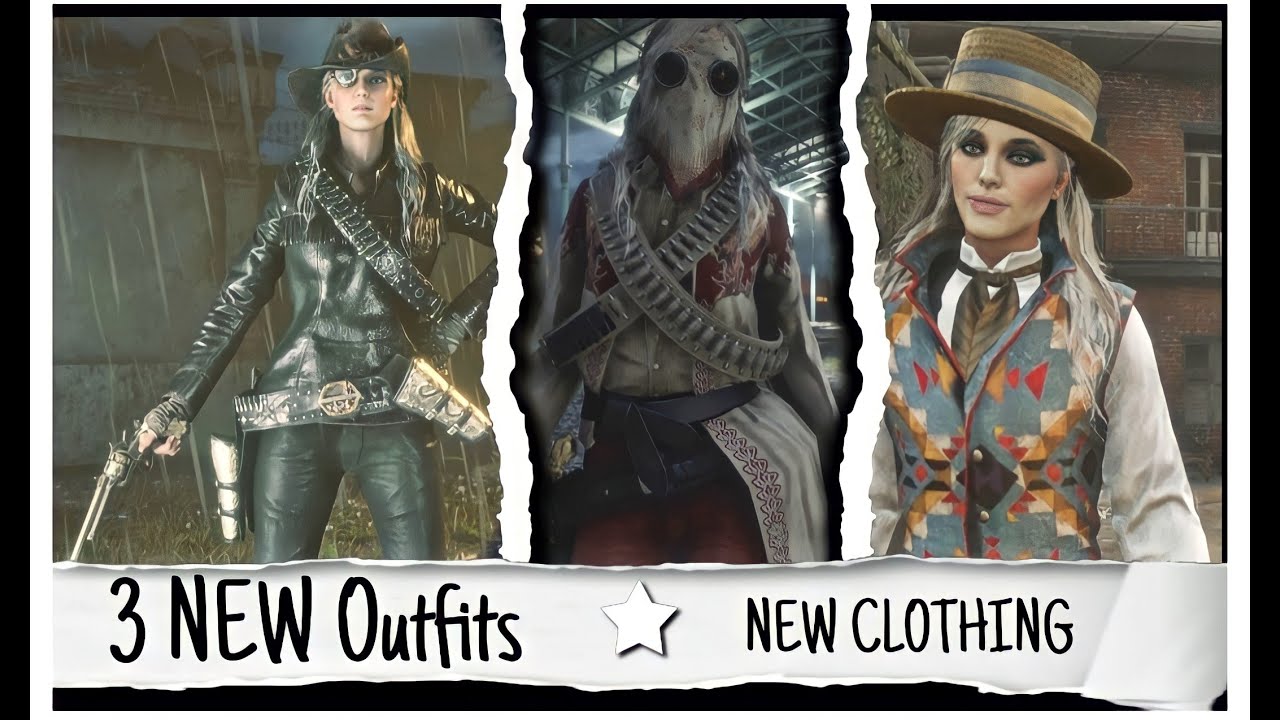 RDR 2 Online, The Quick Draw Club No.3 | NEW CLOTHING! 3 NEW Female Outfits!