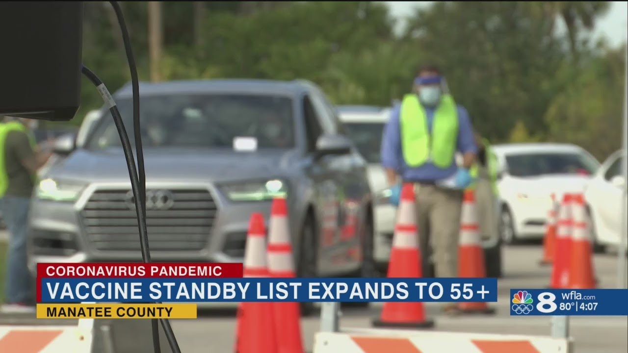55+ age group can now register for COVID-19 vaccine in Manatee County