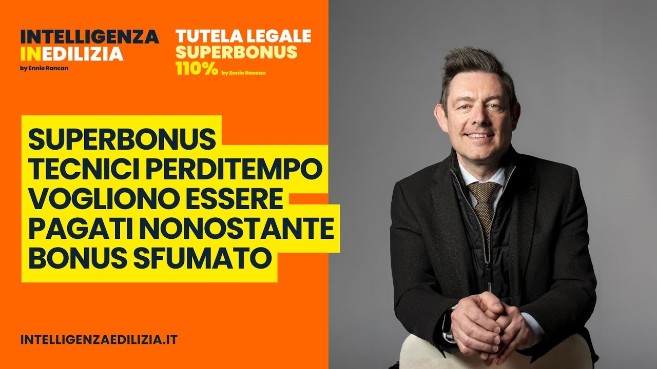 Tecnici perditempo, bonus sfumato: devo comunque pagare?