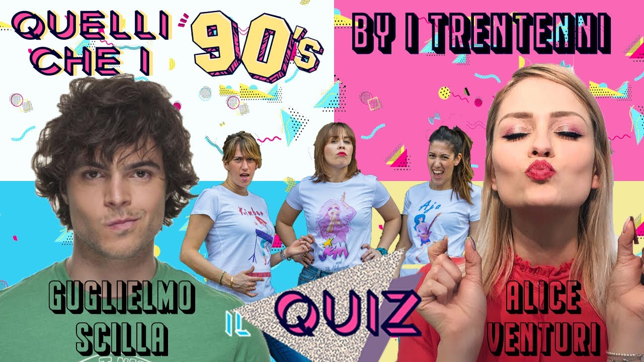 GUGLIELMO SCILLA vs ALICE VENTURI - Quelli che i 90s - IL QUIZ - EP. 2