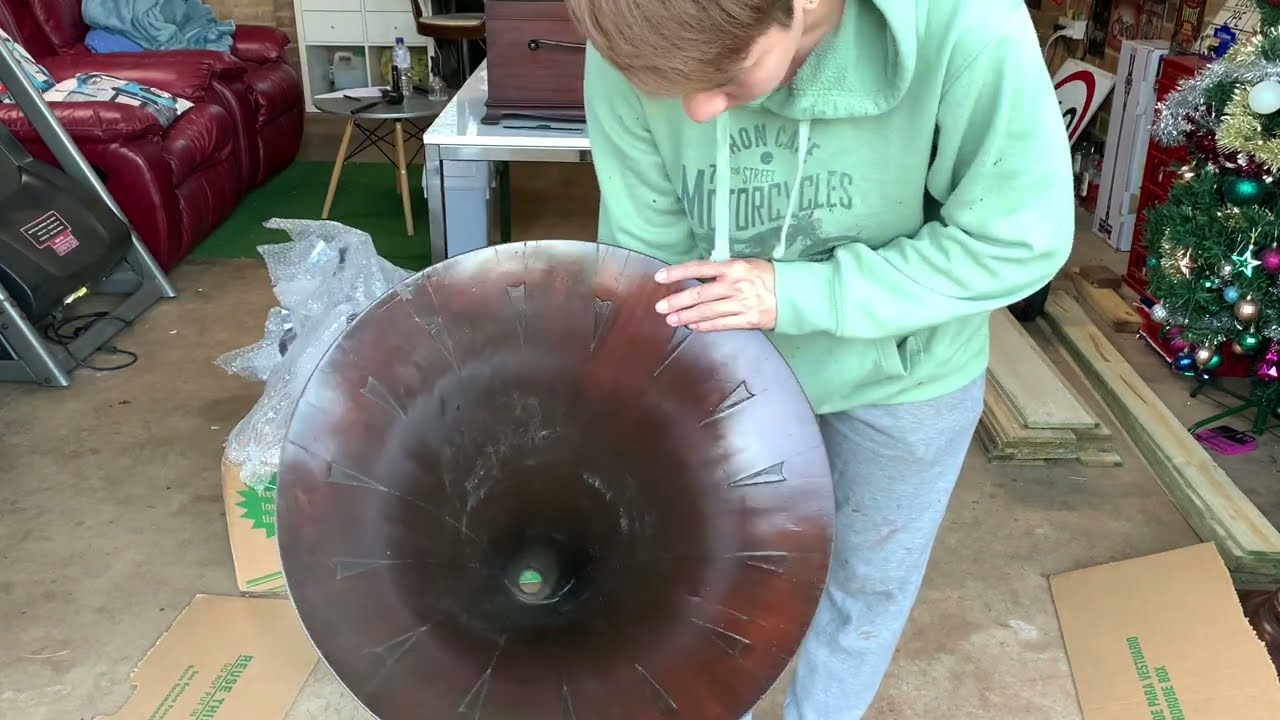 Unboxing,one of most expensive phonograph, Victor 6 (VI)