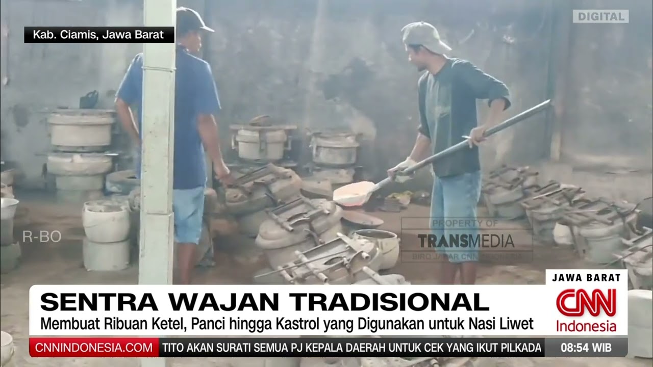 Mengintip Kampung Wajan Tradisional di Ciamis