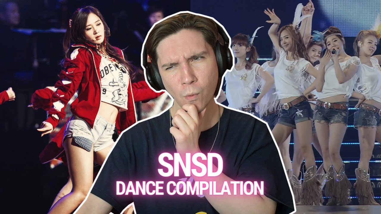 DANCER REACTS TO SNSD (Girls' Generation) DANCE COMPILATION