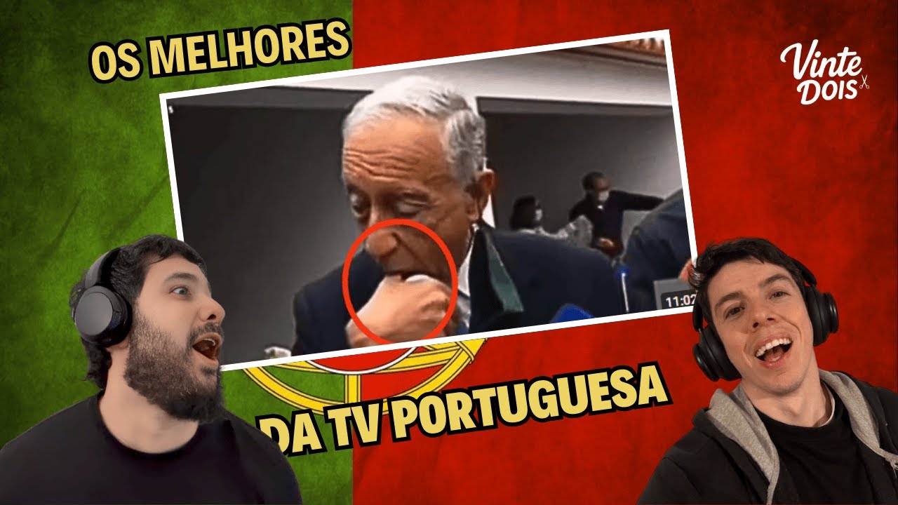 NÃO DÁ PRA SEGURAR O RISO COM A TV PORTUGUESA! 🇵🇹😂