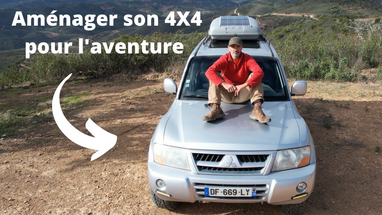 Comment aménager un 4x4 Mitsubishi Pajero pour un road trip, façon camping-car, sans tente de toit