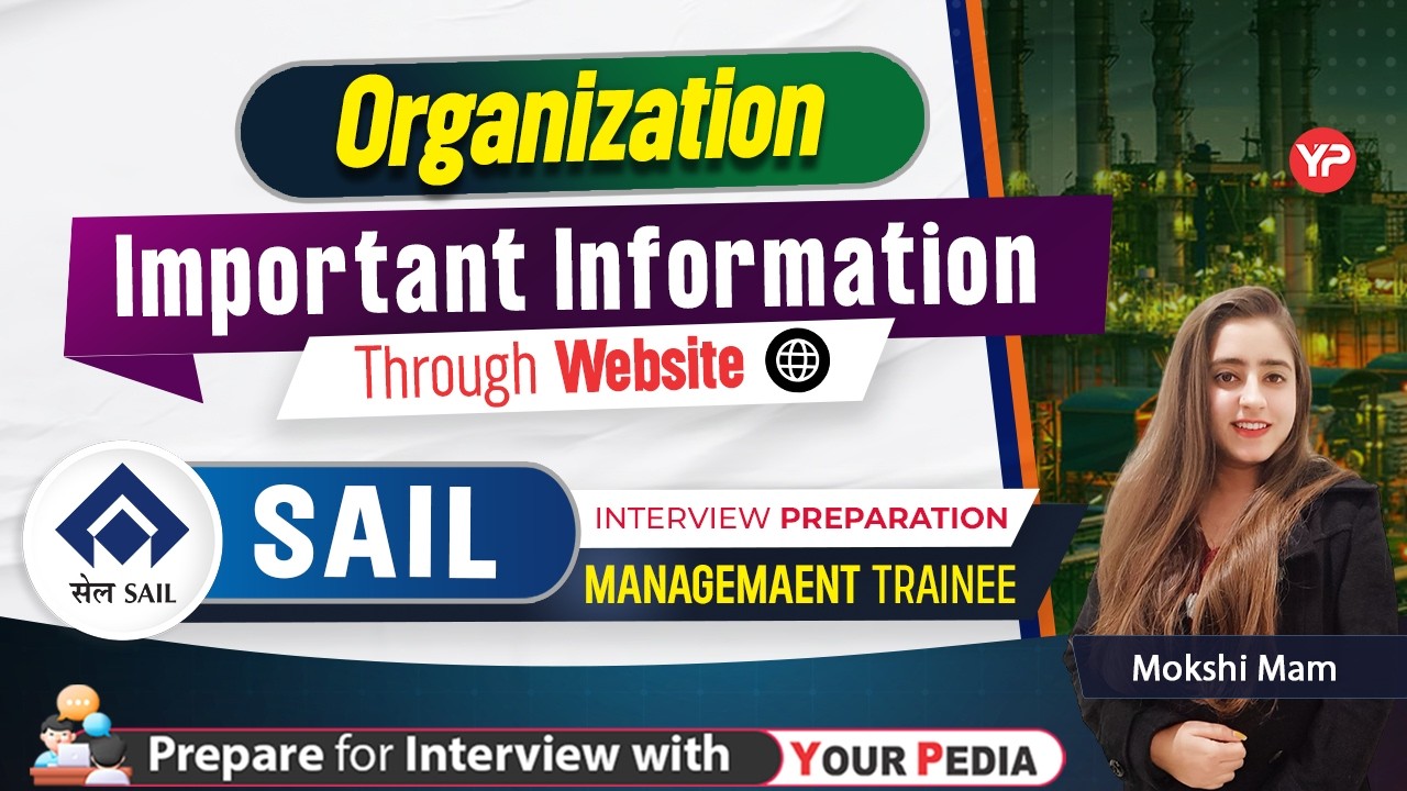 Organization Important Information Through Website for SAIL MT  | Prepare with YourPedia