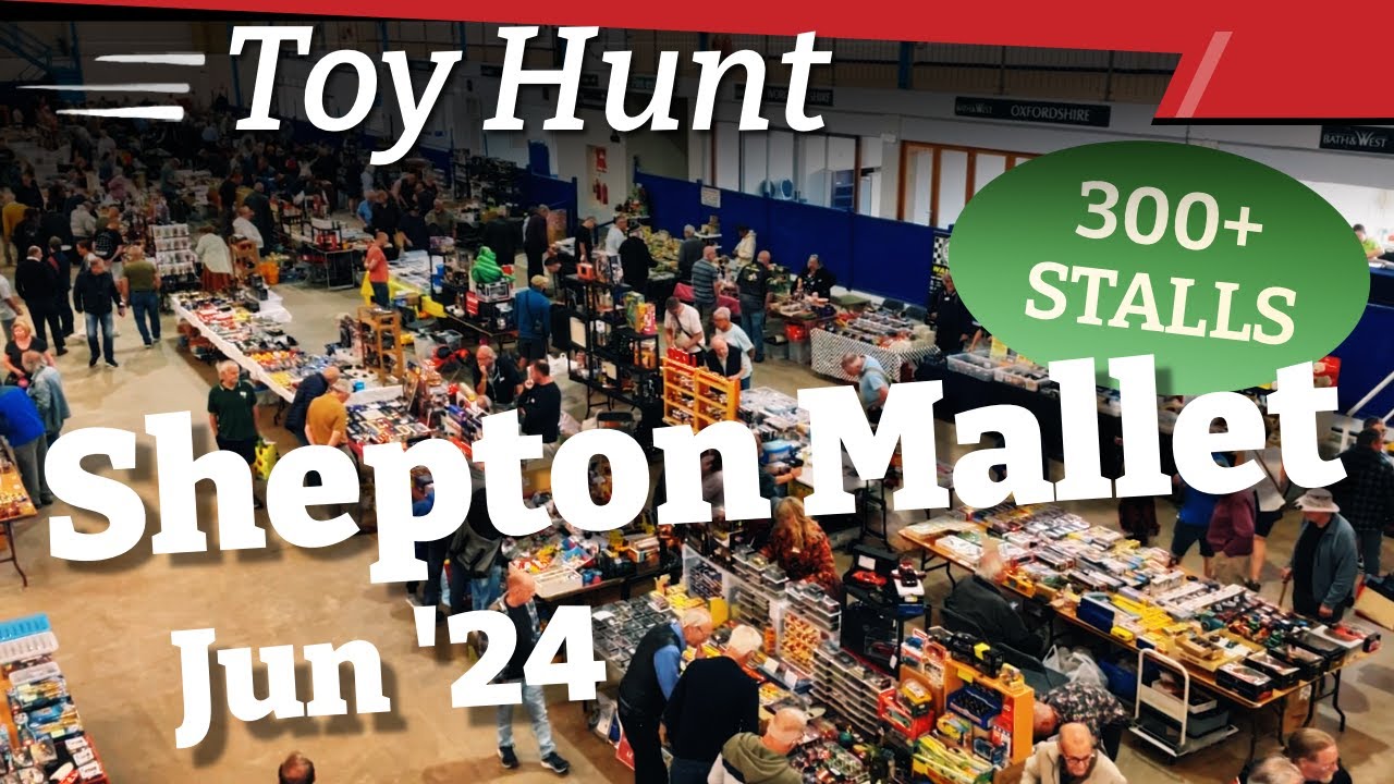 Just Vintage Toy Chillin' At Shepton Mallet Toy Fair - June 2024