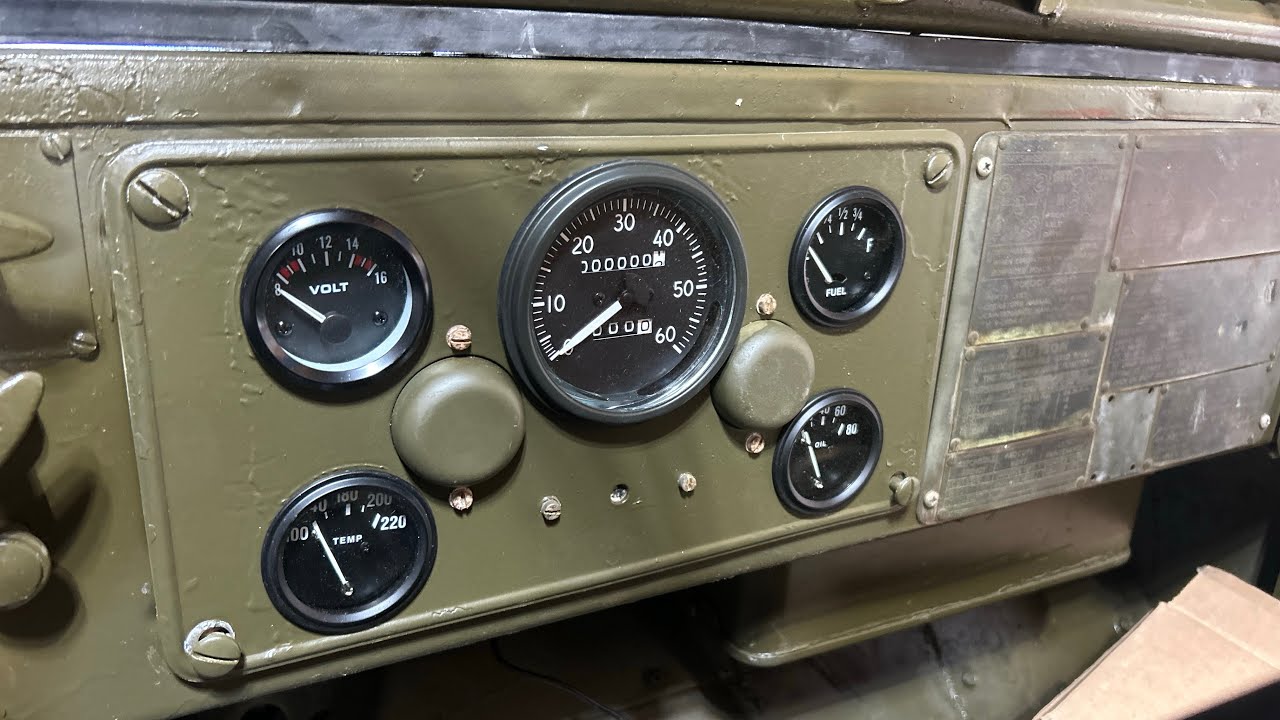 1952 Willys M38 jeep rebuild part 19