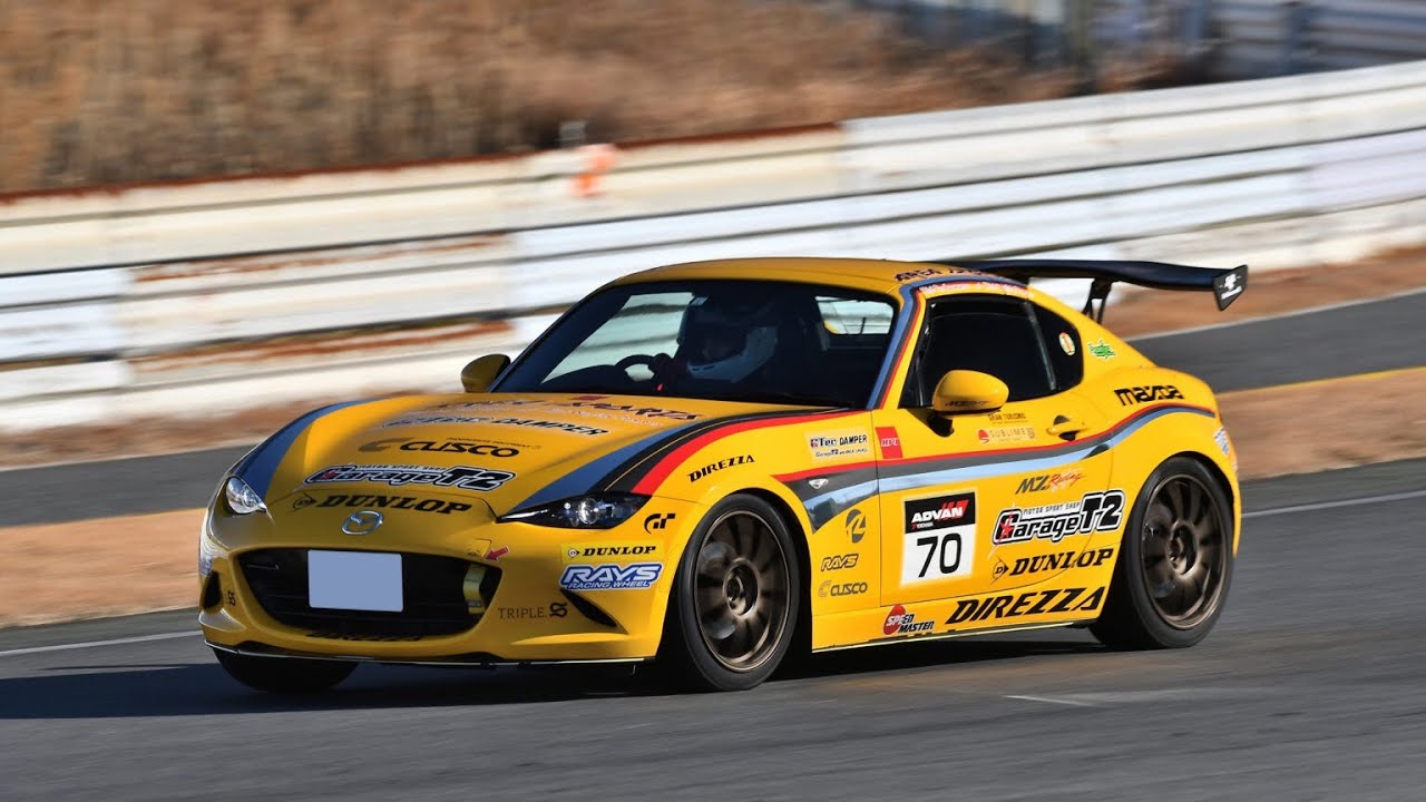 REVSPEED筑波スーパーバトル ロードスターRF ジムカーナPN車両　1′06.213