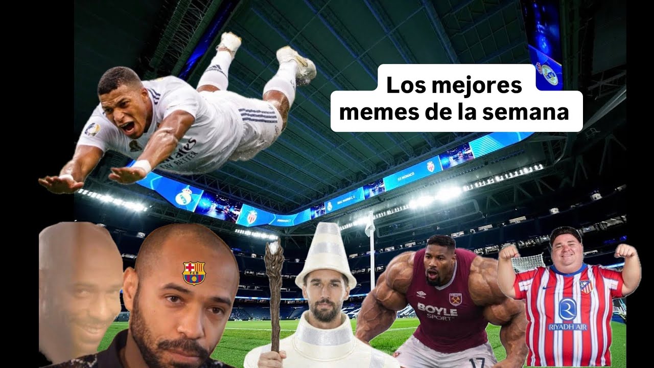 LOS. MEJORES MEMES DE LA SEMANA vol.5 #realmadrid #memes #futbol #barcelona 
