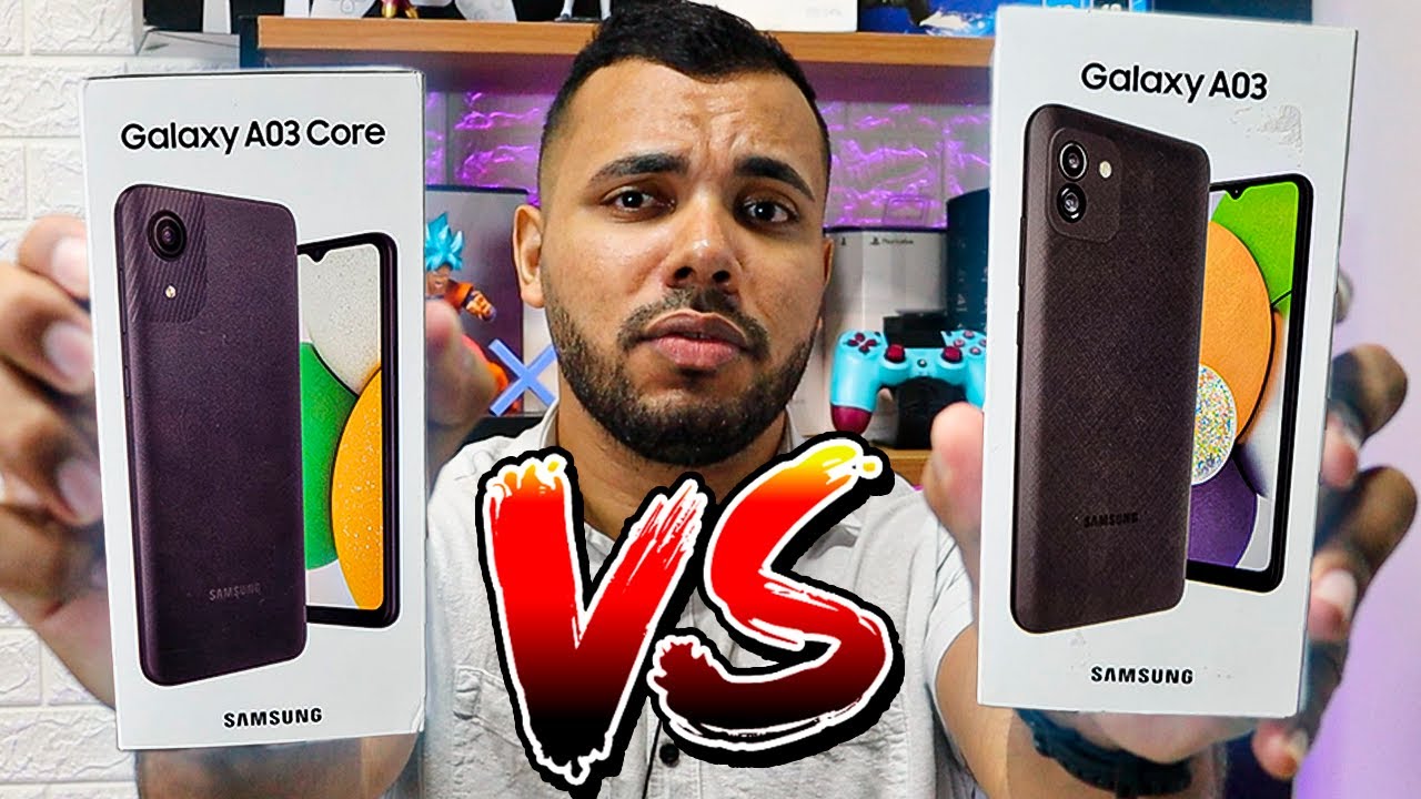 GALAXY A03 VS  GALAXY A03 CORE - COMPARATIVO