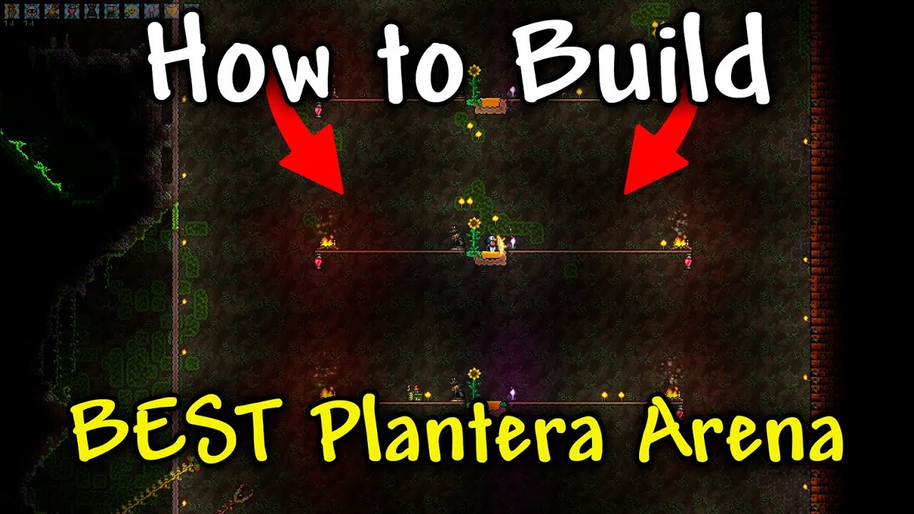 How to Build BEST Plantera Arena in Terraria in 2026