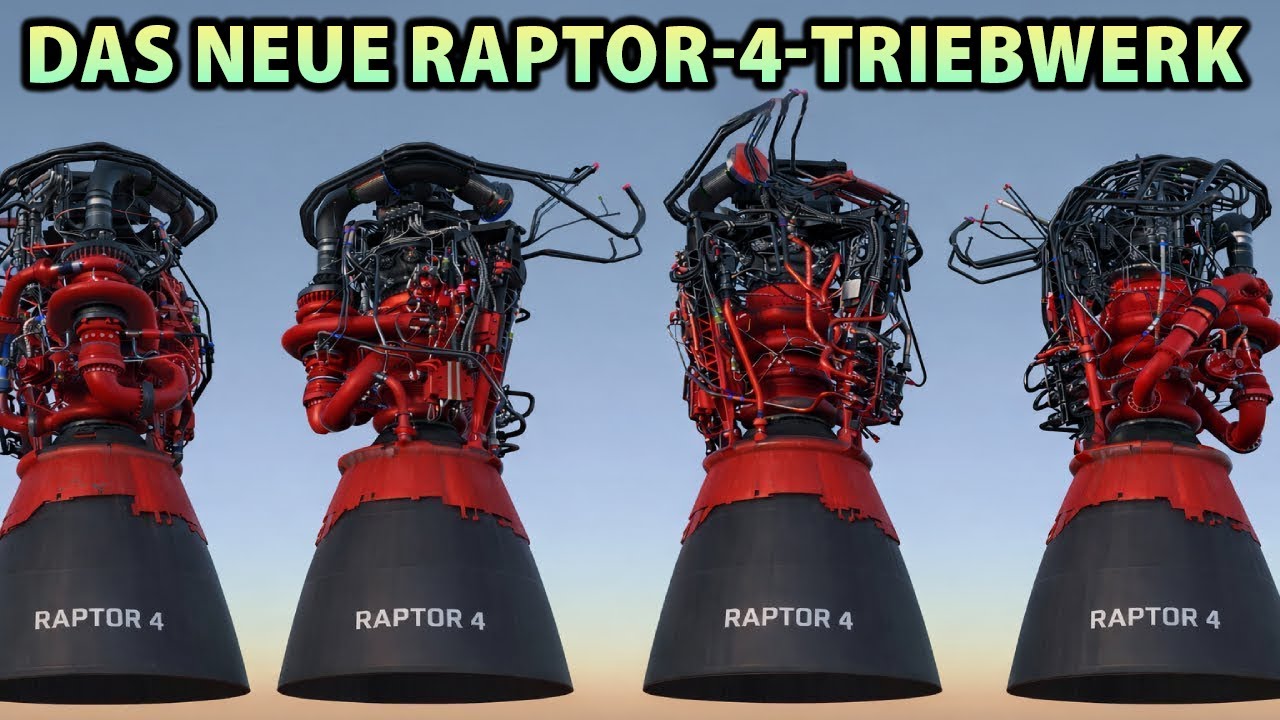 SpaceX hat gerade das Raptor-4-Triebwerk enthüllt – und es ist unfassbar leistungsstark!